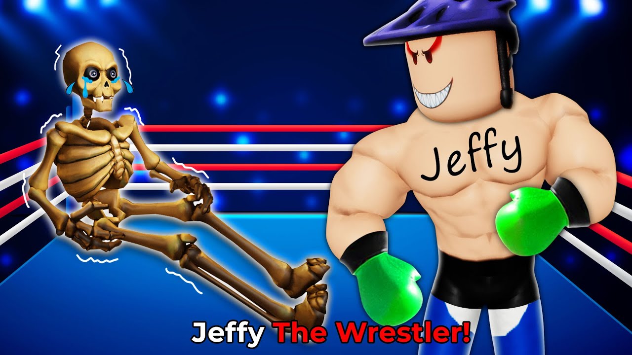 SML ROBLOX: Jeffy The Wrestler ! ROBLOX Brookhaven 🏡RP - Funny Moments