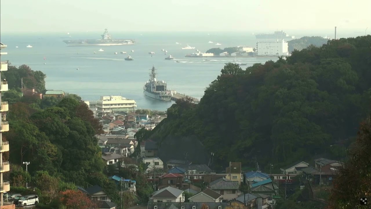 USS George Washington, CVN-73 came in Yokosuka　ジョージ・ワシントン入港