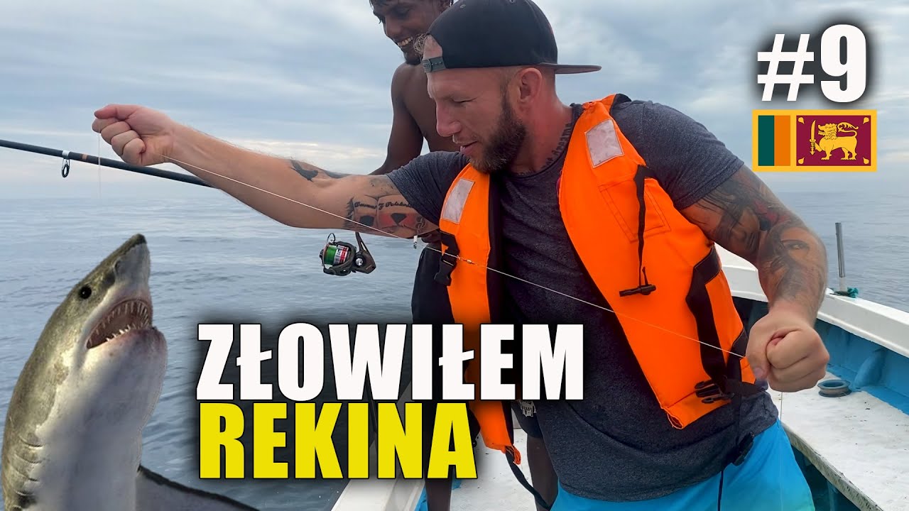 Złowiłem REKINA na Sri Lance ! 😮 Zobaczcie czym będziemy Podróżować 🛺 #9