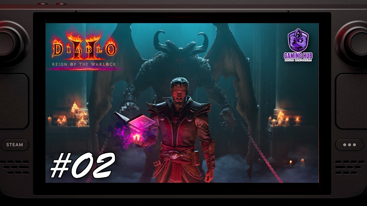 Diablo 2 Resurrected Reign of the Warlock  Steam Deck OLED ITA Part 02 No Commentary