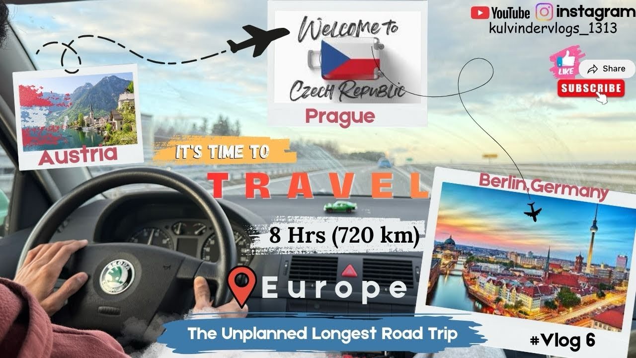 Unplanned Road Trip to Berlin 🇩🇪💯🚘