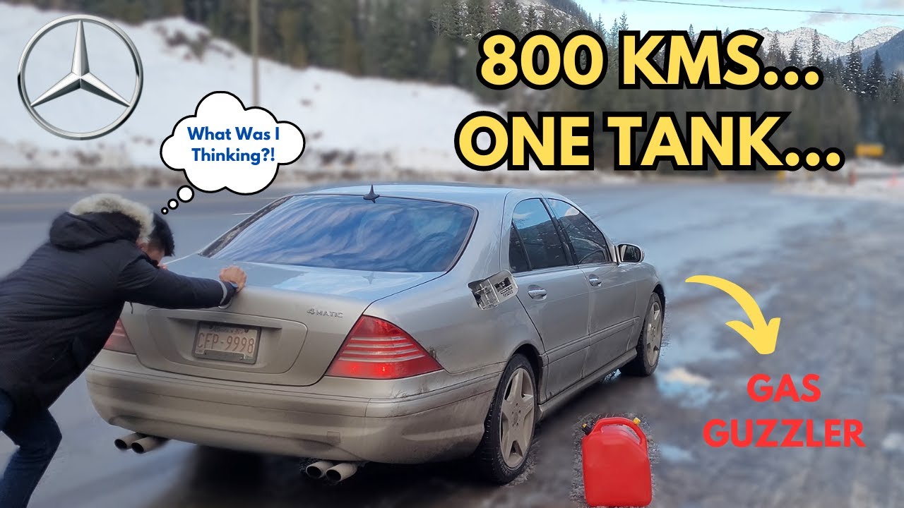 CAN AN OLD V8 S-CLASS ACHIEVE OVER 500 MILES ON ONE TANK?!
