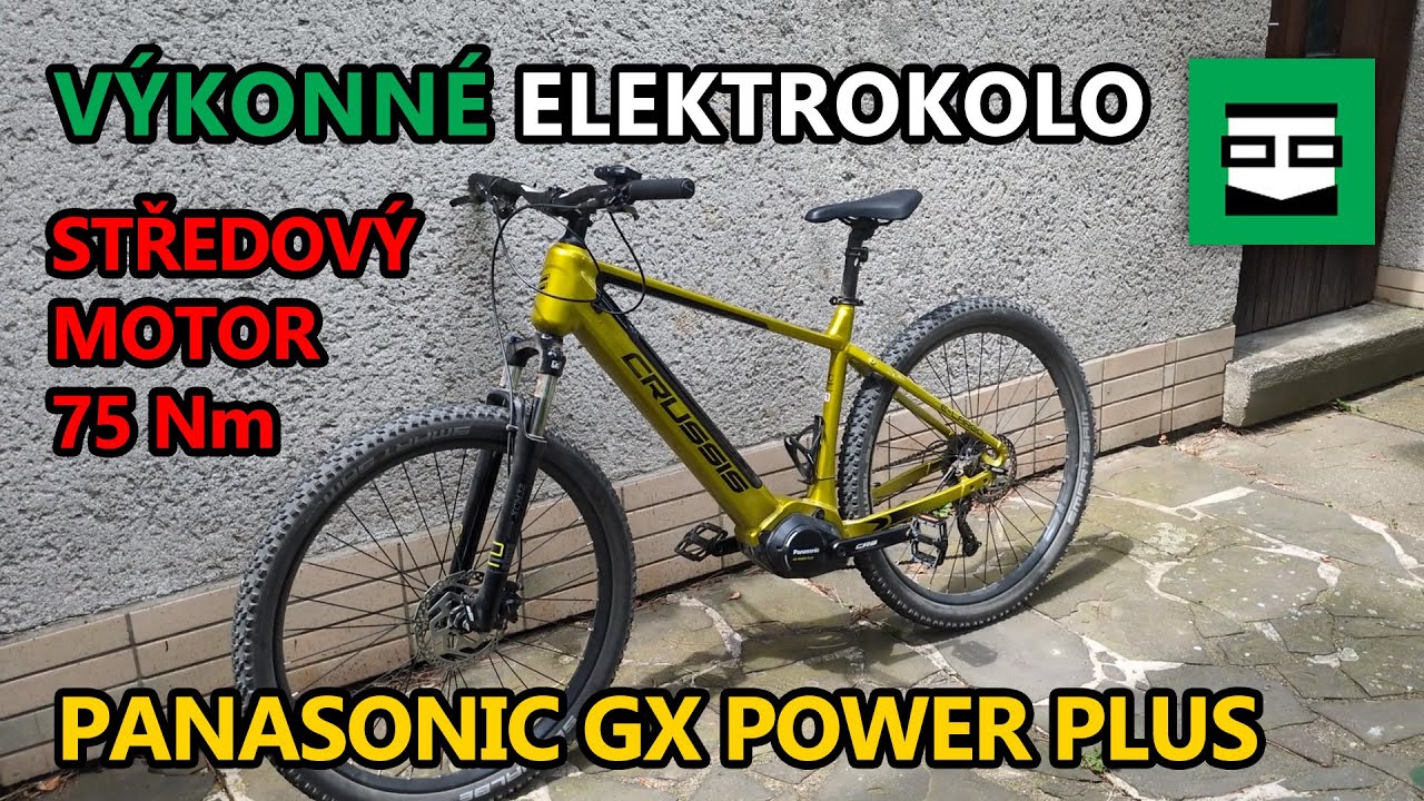 CRUSSIS e-Largo (2025) Výkonné horské elektro kolo + středový motor Panasonic GX Power Plus