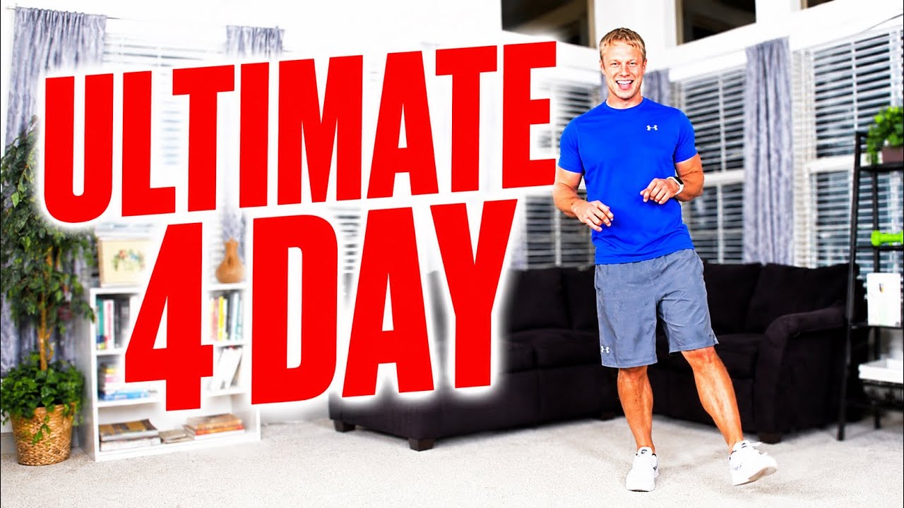 4-Day Senior Fitness Plan: Boost Upper & Lower Strength, Balance & Mobility