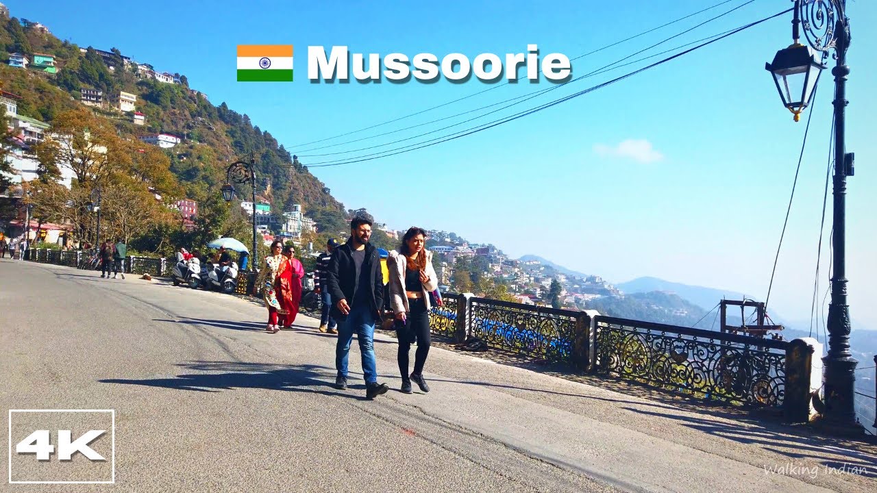 Walking on Mussoorie Mall Road | Mall Road of Mussoorie | Walking in Mussoorie | Walking Indian