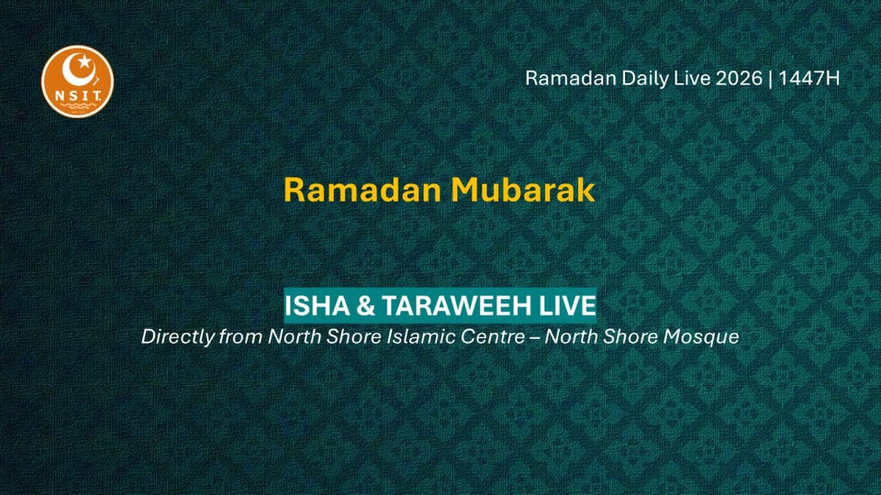09 Mar | Ramadan Daily 2026 | 1447 H | Isha + Taraweeh