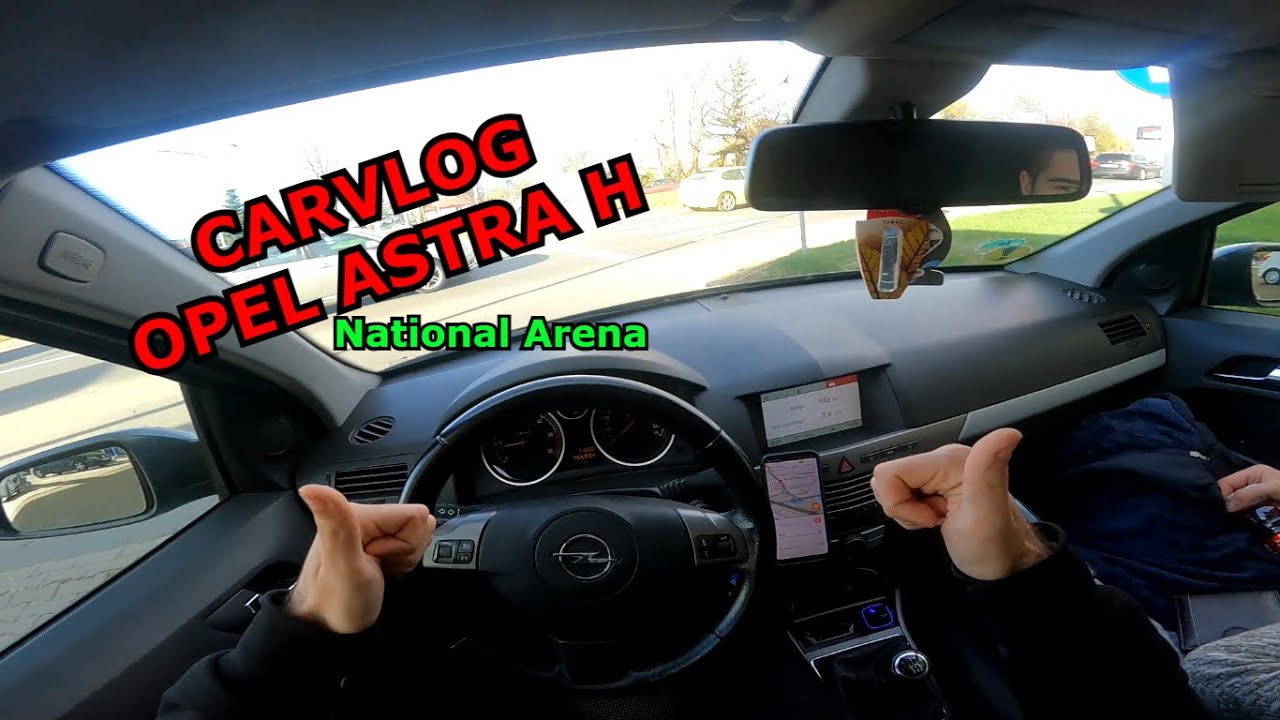 Am fost la meci | CARVLOG cu OPEL ASTRA H