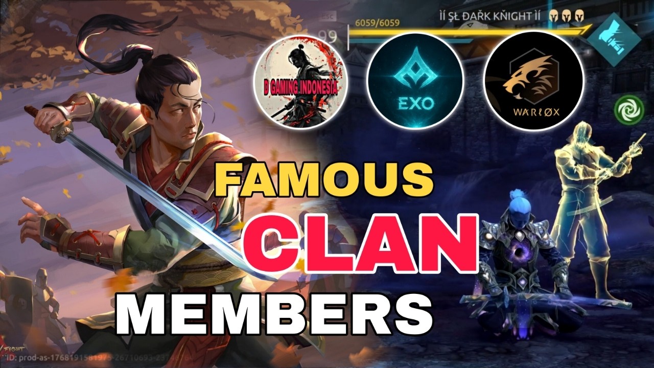 I met the best clan members 🤜🤛 | Shadow Fight 4 Arena