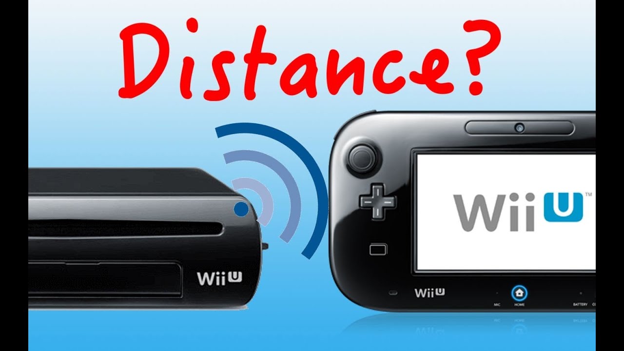 Wii U Gamepad Distance Test