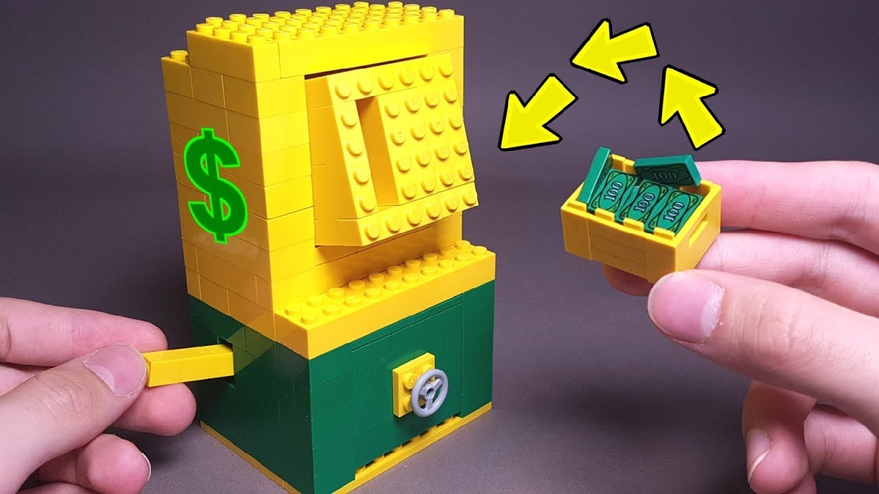 How to make a LEGO Safe with ATM !