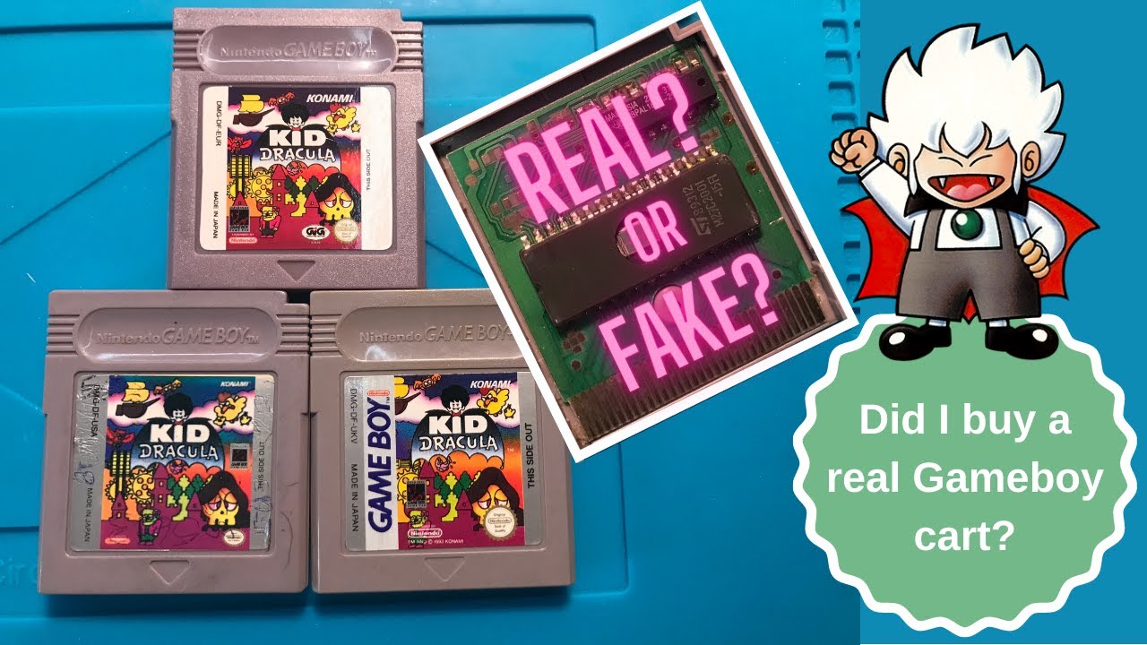 Ep13 What is inside these Kid Dracula Gameboy cartridges?