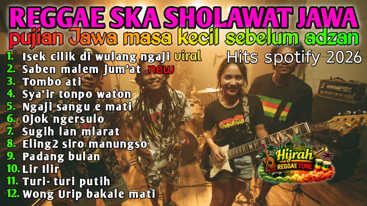 🔴 Nonstop Kompilasi Reggae Ska Sholawat Jawa Terbaik | Musik Islami Kekinian