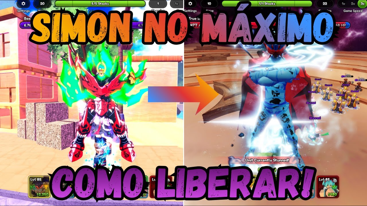 ⚡ FINALMENTE Terminei o SIMON GODLY! (Guia Completo + Potencial Máximo + Showcase) ⚡