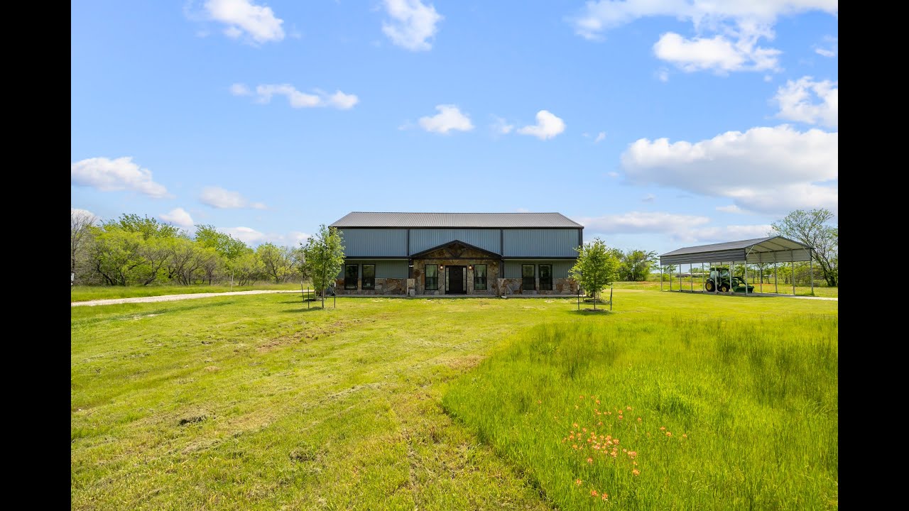 2023 Custom Built Barndominium on 10 Acres in Kaufman, Texas