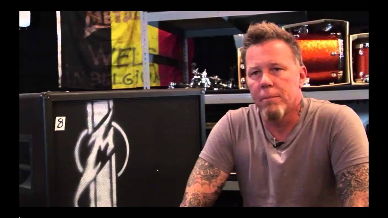 A rare interview with James Hetfield from Absent/movie