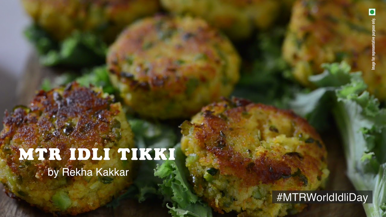 Idli Tikki Recipe With Instant Idli Mix | Leftover Idli Recipes