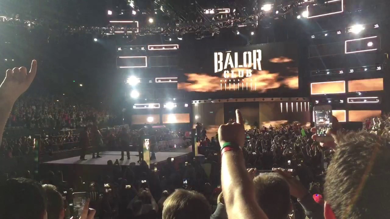 Finn Balor entrance | WWE RAW | 3 April 2017