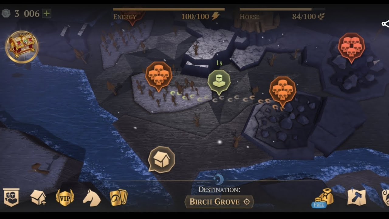 From Iron hill to Birch Grove Easy skull 4 Chest loot Grim Soul Survival tips and tricks