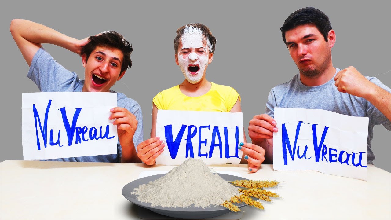 VREAU sau NU VREAU challenge/ Cele mai tari provocări!