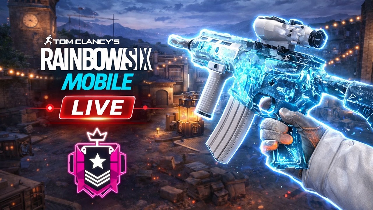 🔴LIVE - RAINBOW SIX MOBILE - GRINDING RANKED | VALORANT MOBILE LATER