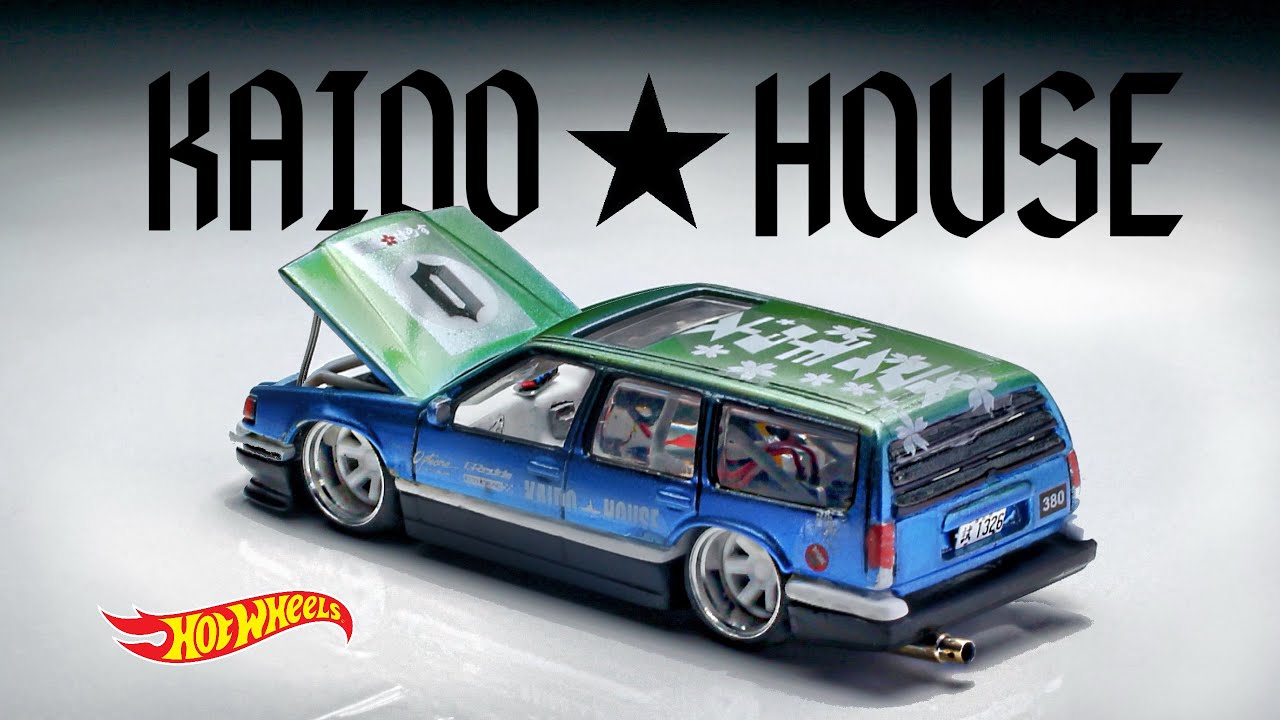 Custom Hot Wheels kaido House Volvo 850 Estate