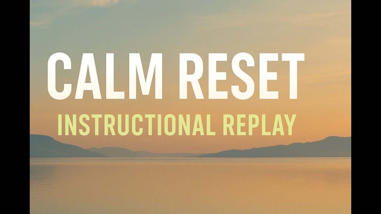 Calm Reset: A Live Virtual Group Hypnosis Experience