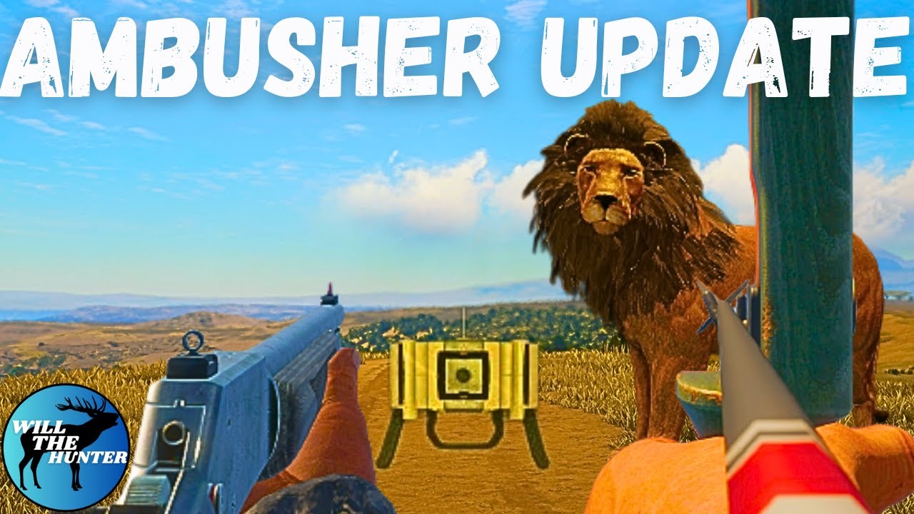 Hunting Vurhonga Savanna With The New Ambusher Pack! TheHunter Call of The Wild