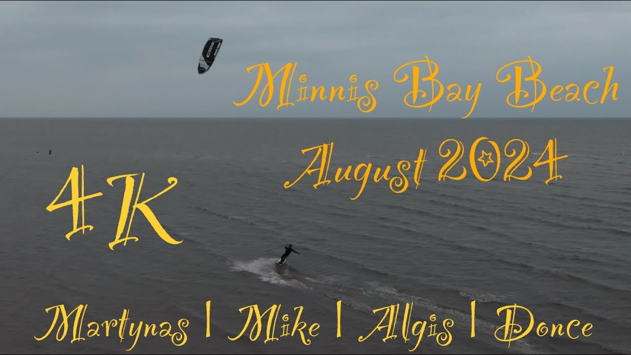 4K Kitesurfing Fun with Friends at Minnis Bay | Core XR7 & Nobile Split Board