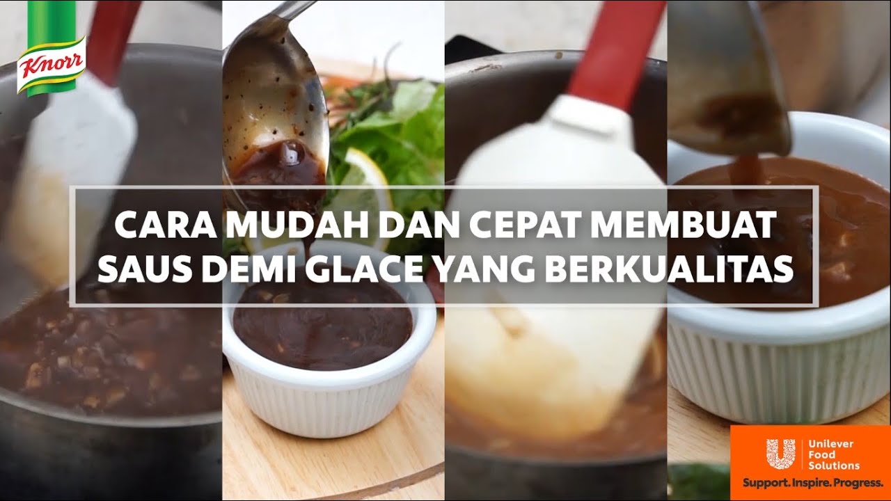 Cara Mudah dan Cepat Membuat Saus Demi Glace yang Berkualitas