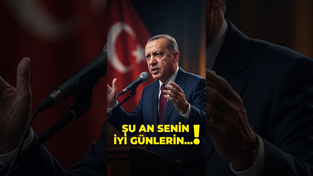 &ldquo;EY NETANYAHU, ŞU AN SENİN İYİ G&Uuml;NLERİN&hellip;&rdquo; #erdoğan