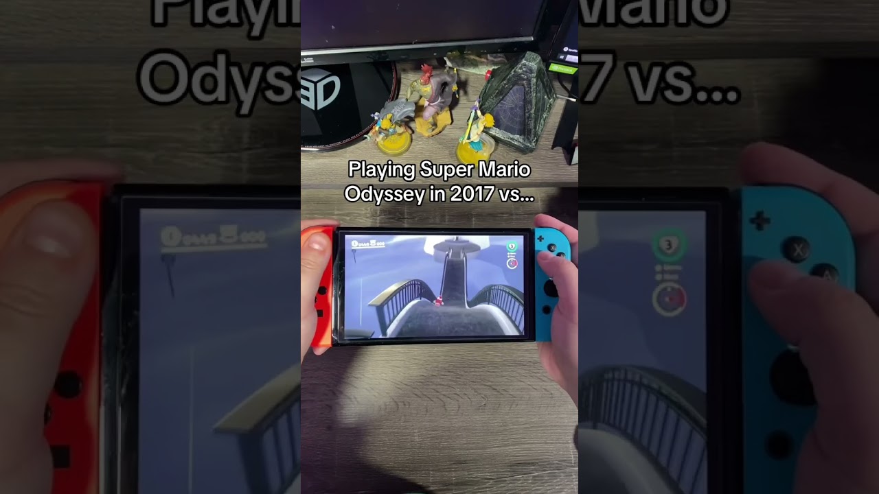 Играем в Super Mario Odyssey в 2017 и 2024 годах