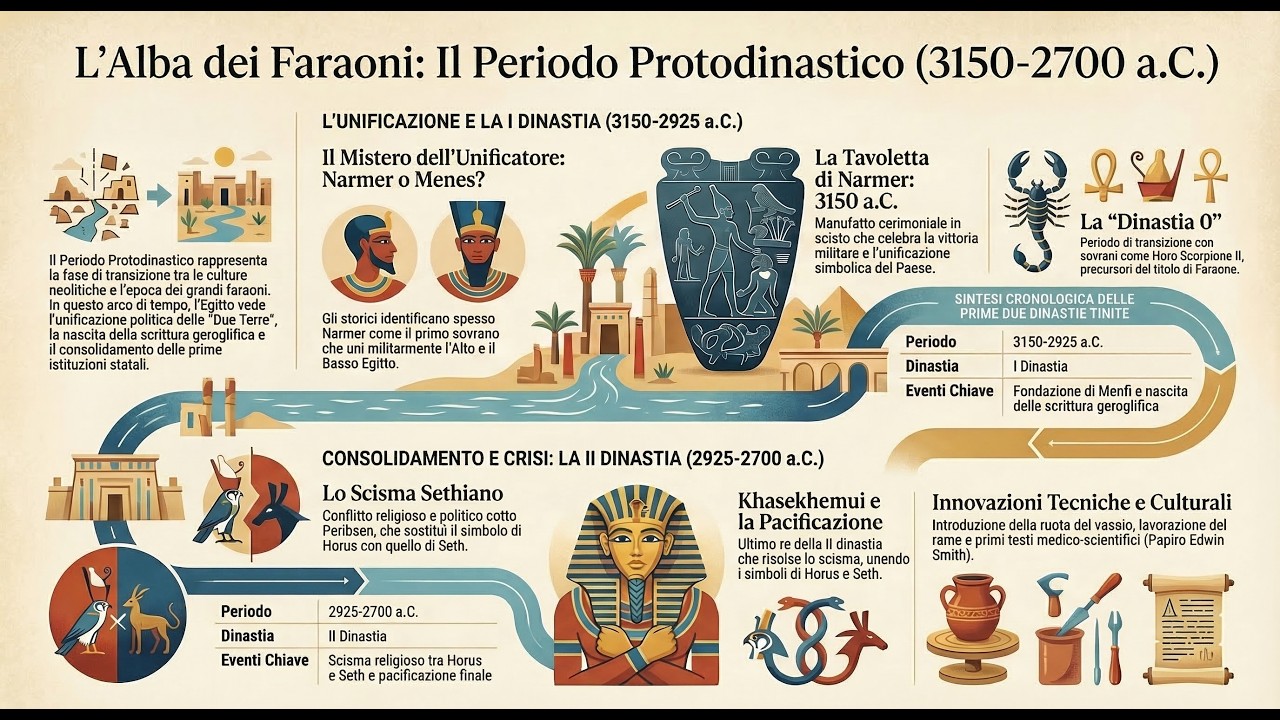 Il Primo Faraone: il periodo Prodinastico Egizio