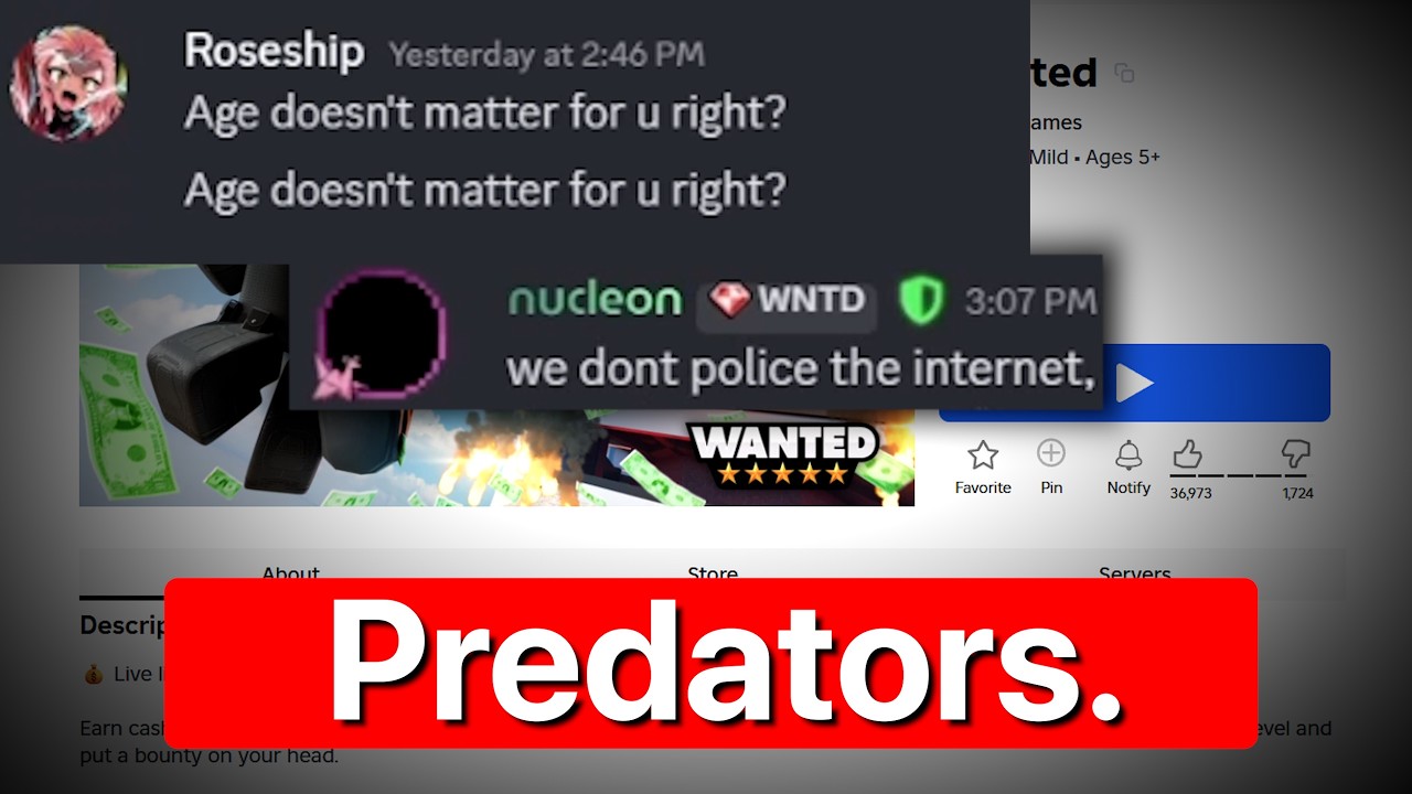 The Roblox Wanted Situation