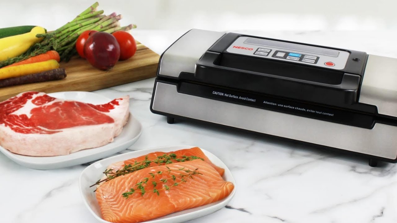 Nesco Deluxe Vacuum Sealer 🥩 | Keep Food Fresh Longer