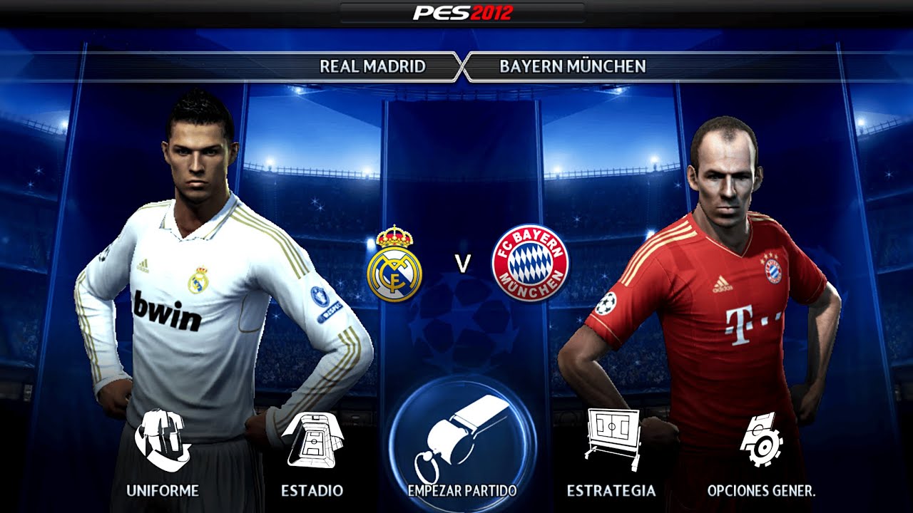 PES 2012 - Real Madrid vs Bayern Múnich | UEFA Champions League | PC [4K60]