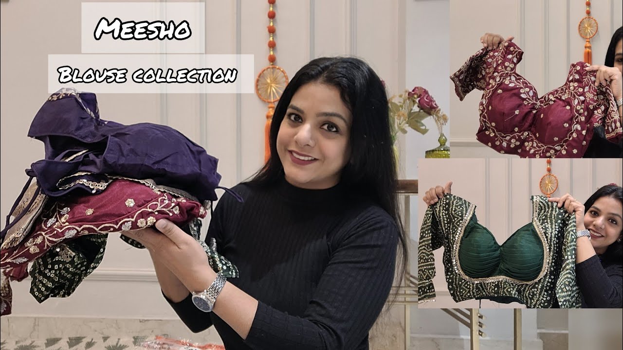 Affordable Meesho Blouse  Collection||Best Blouse staring  Rs.392/-|wedding special sale|Price drop