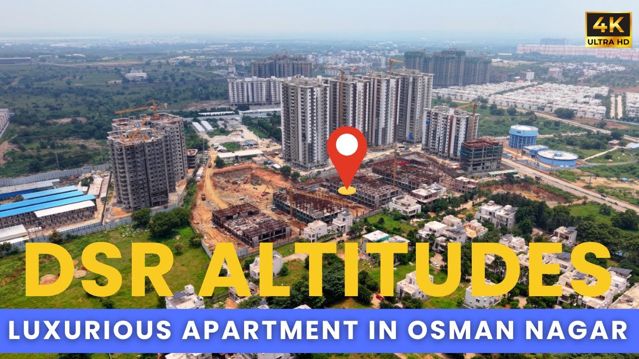 Luxurious Apartment in Osman Nagar : DSR Altitudes || Model Flat Tour || Osman Nagar Real Estate