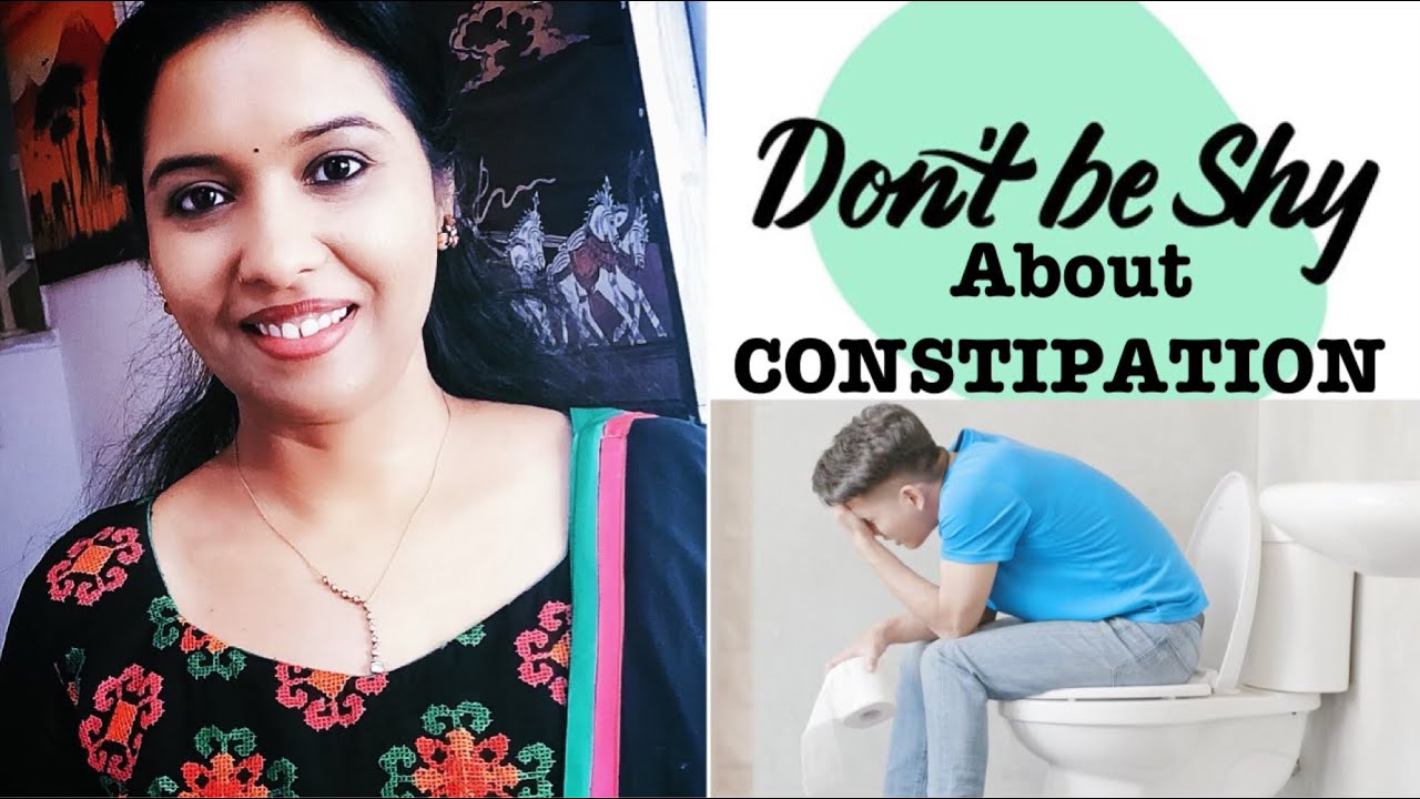 CONSTIPATION - Don’t be shy to tell