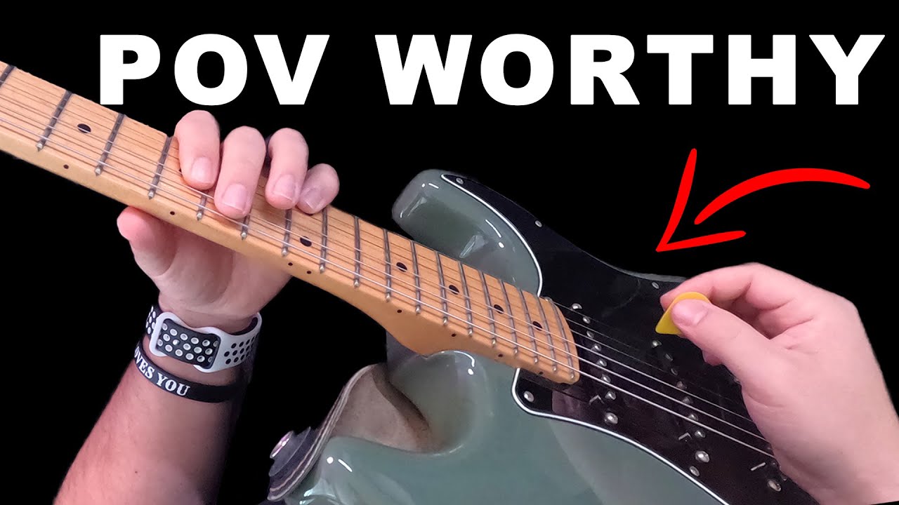 Worthy | Elevation Worship | Joey Cobra (POV Guitar Cover)