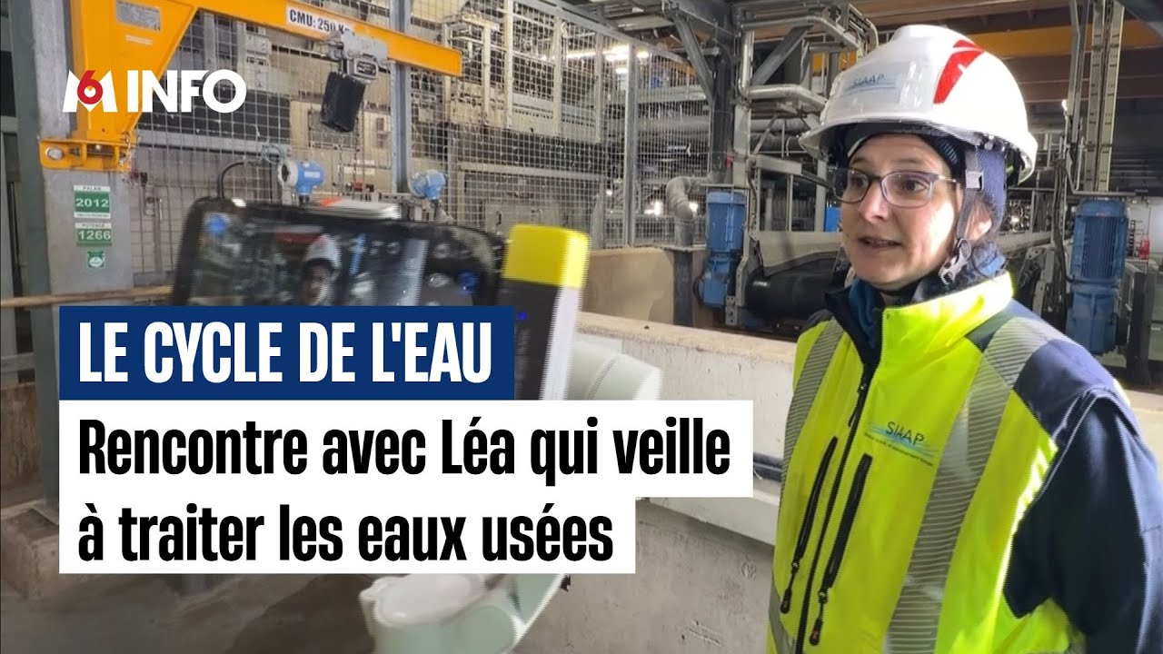 Le quotidien au sein de la plus grande station d'épuration d'Europe