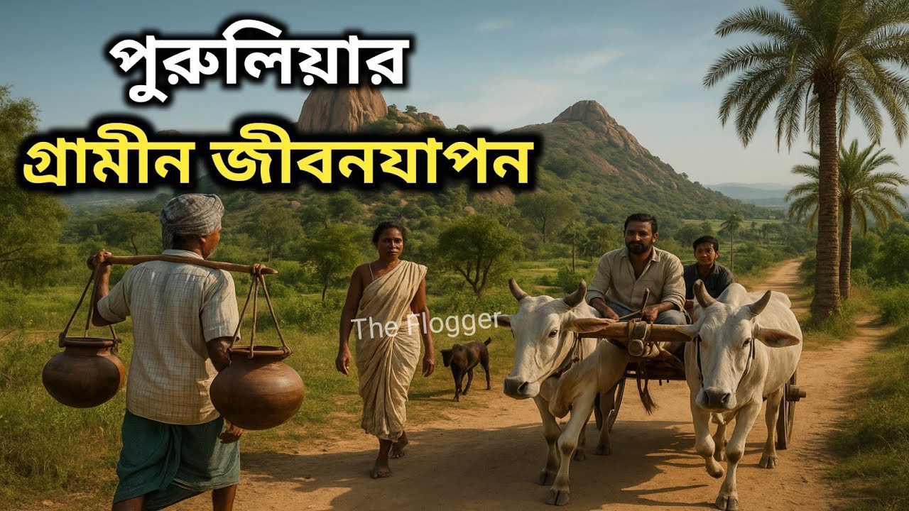 পুরুলিয়ার আদিবাসী গ্রামের জীবনযাপন  || Purulia Gram