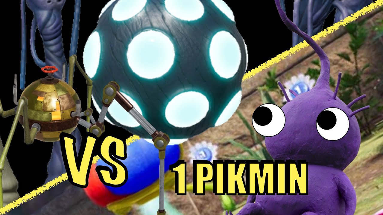 Beating Groovy Long Legs + MORE With Only ONE Pikmin - Pikmin 4 Minimalist - Arachnorb Family
