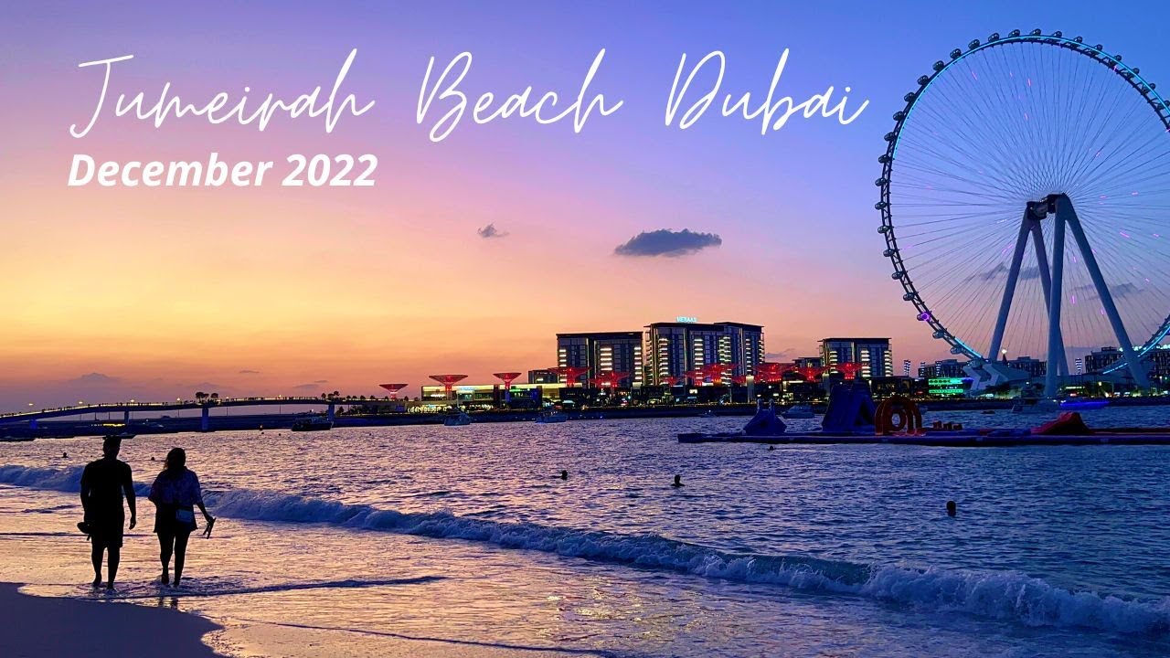 DAZZLING JBR  at NIGHT - DUBAI 🇦🇪 | United Arab Emirates | Dubai Night Walk 2022 | Dubai Eye | Jhigz