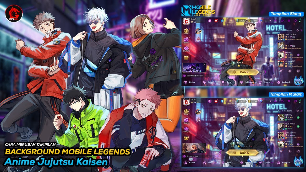 Background ML Terbaru Karakter Terkuat Anime Jujutsu Kaisen