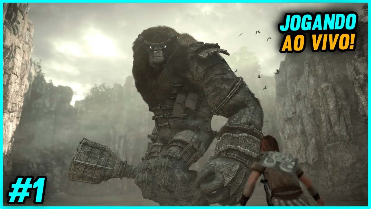 Barreto Jogando Shadow Of The Colossus AO VIVO! Parte #1