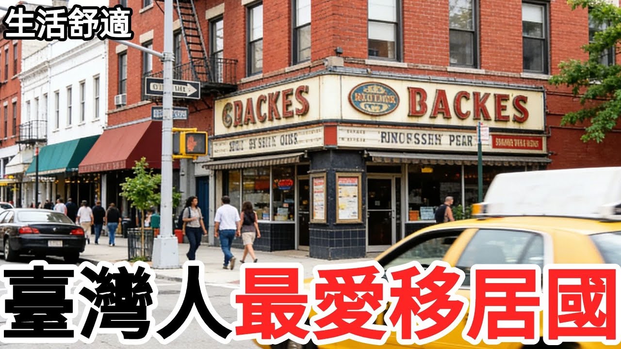 台灣人最愛移居的5國，哪裏能吃到最地道的蚵仔煎？第3名讓人意外！#社會百科#社會觀察#社會小妙招#社會#百科