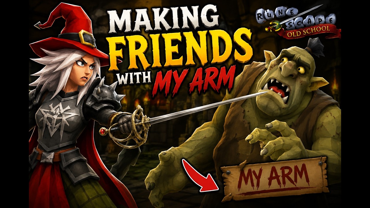 The Making friends with My Arm quest in OSRS by Ucarnfightr