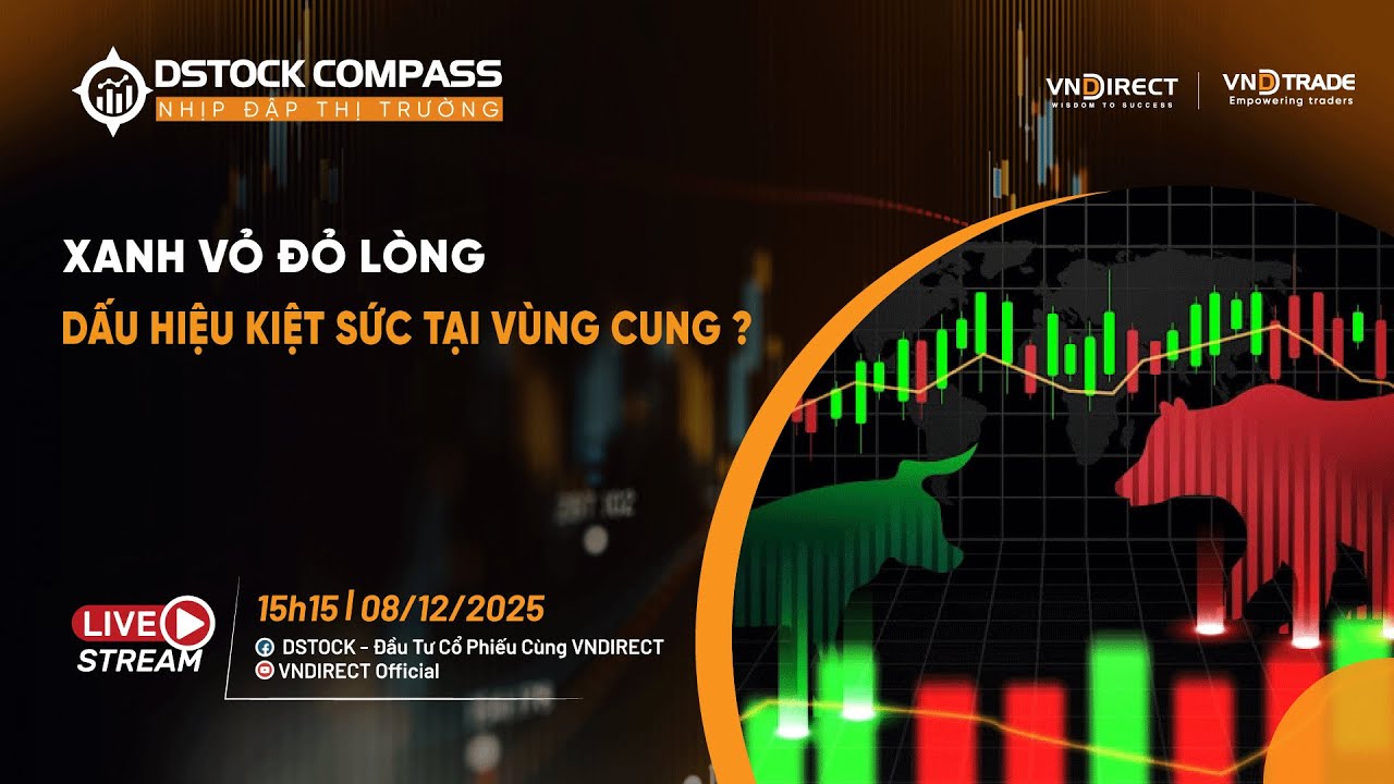 XANH VỎ ĐỎ L&Ograve;NG, DẤU HIỆU KIỆT SỨC TẠI V&Ugrave;NG CUNG? | NHỊP ĐẬP THỊ TRƯỜNG 08/12/2025