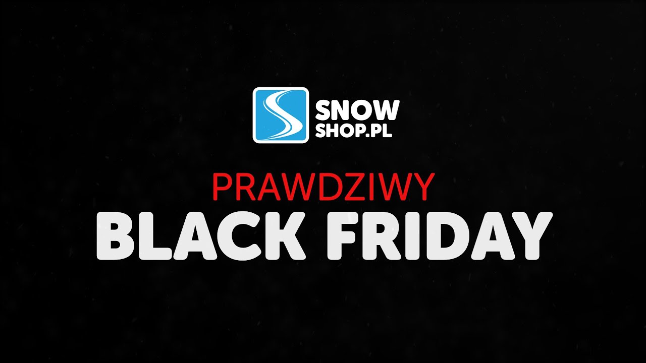 Black Friday/Czarny Piątek 2019 na Narty i Snowboard w SnowShop.pl