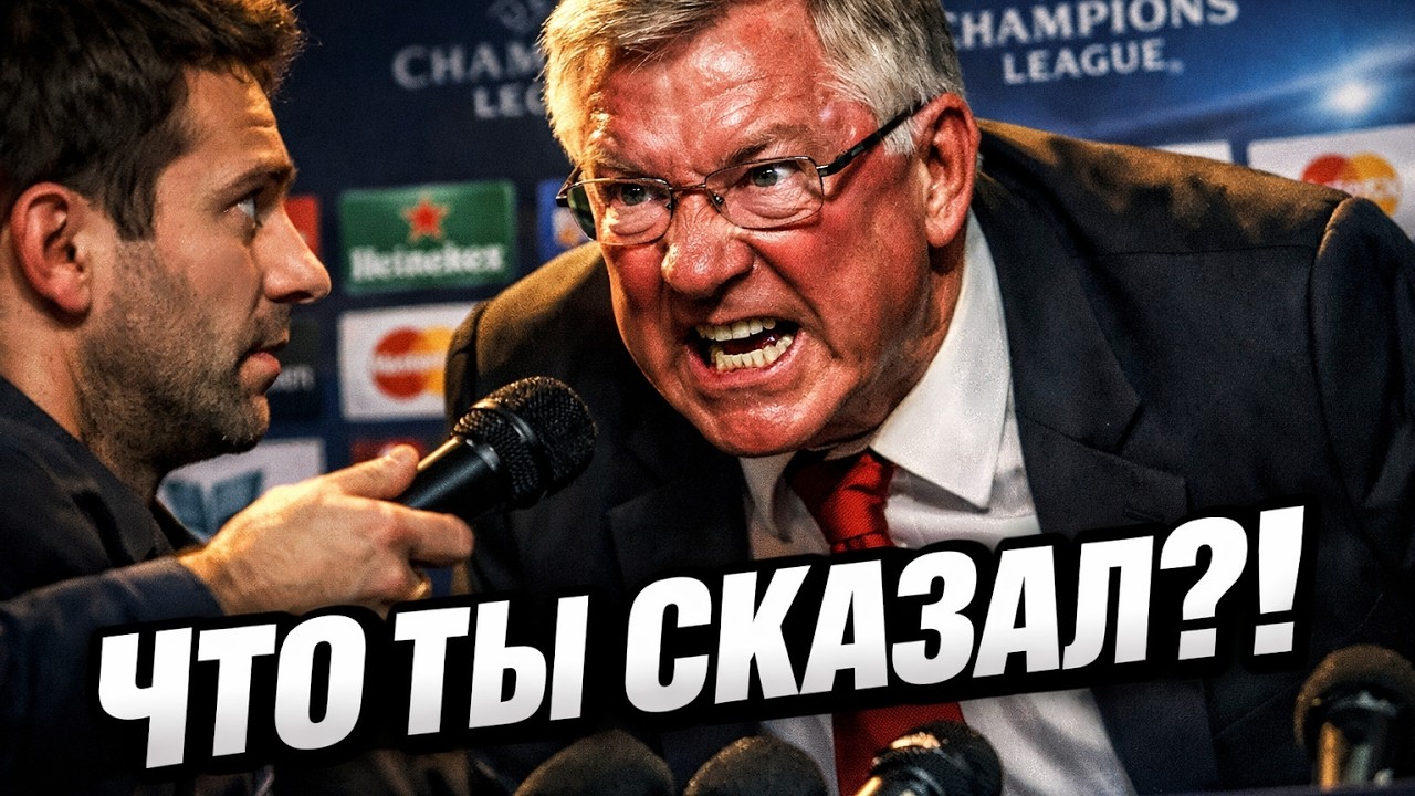 Это самый тупой вопрос который задавали сэру Алексу Фергюсону!
